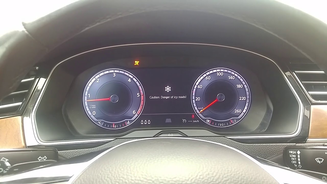 2015 Volkswagen Passat B8 Highline digital dashboard YouTube