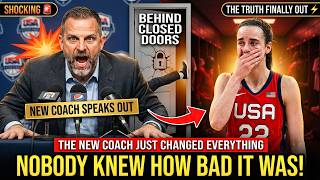 New USA Coach BREAKS SILENCE — What Happened To Caitlin Clark Was WORSE Than We Thought