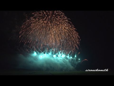 いばらきまつり花火大会 2014 野村花火【アナ雪 Let It Go】ミュージックスターマイン Ibaraki Pyromusical