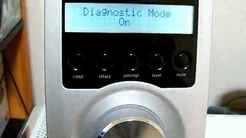 Z-5500 Diagnostic Mode