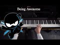 Ninja Kidz - Being Awesome Piano Tutorial
