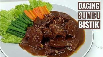RESEP DAGING SAPI BUMBU BISTIK