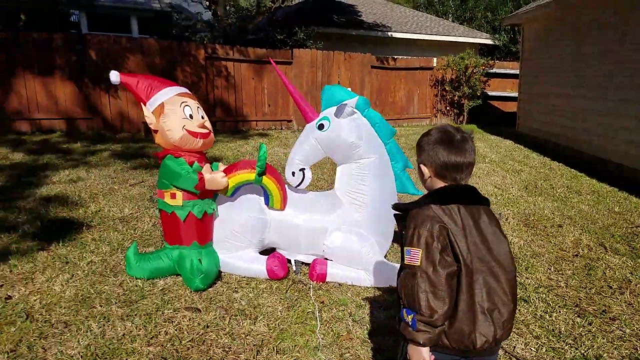 toysrus Inflatable set up
