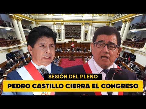 EN VIVO: Legislativo reacciona al cierre del Congreso anunciado por Pedro Castillo