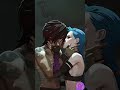 Arcane Vi x Jinx Yuri kiss