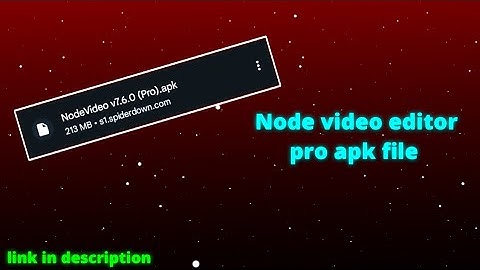 Node Video Editor Pro 🔥 Cinematic Mobile Editing | Viral Transitions & Effects 2025