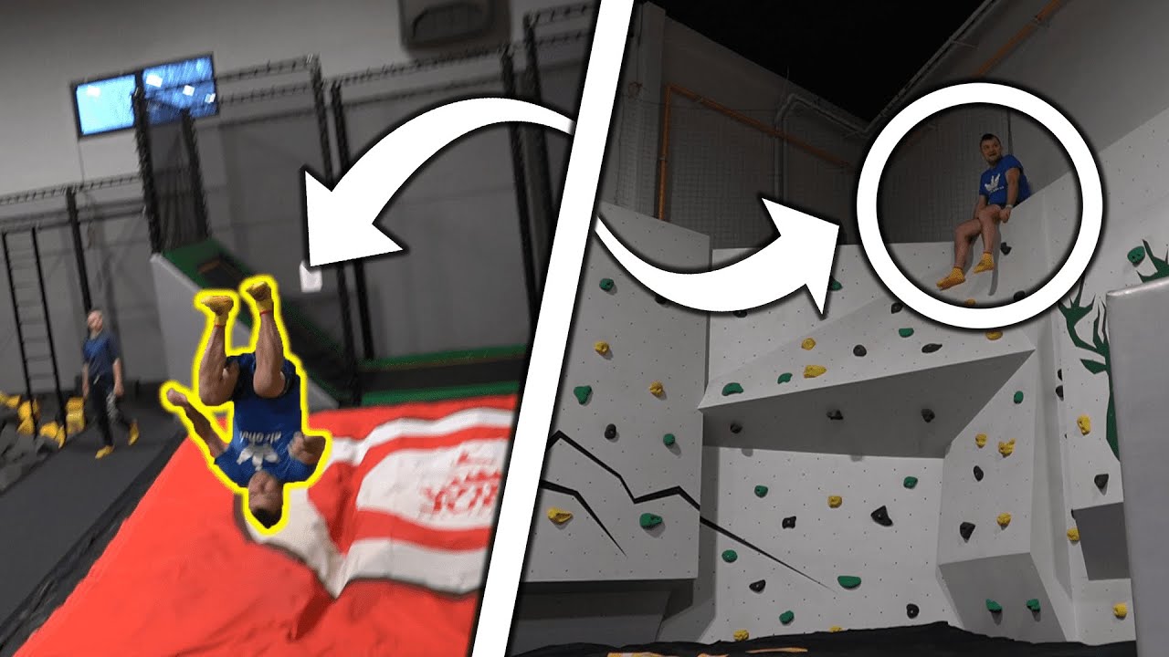 ZABRAŁEM TATE DO PARKU TRAMPOLIN 😮 NIE WIEDZIAŁEM ŻE TAK POTRAFI 😱