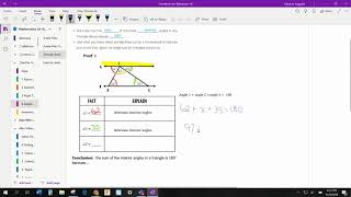 CNB: Triangle Angle Sum Theorem