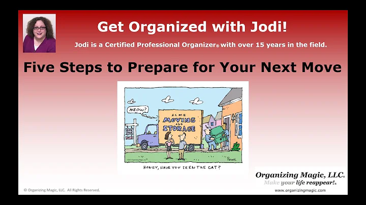 Five Steps to Prepare for Your Next Move