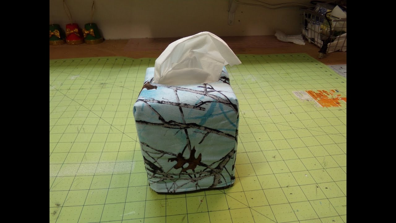 Reversible Tissue Box Cover Tutorial - Complete Step-by-Step Instructions