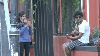 Video thumbnail of "Beggar Singing English Song Prank | Pranks In India | Indian Cabbie"