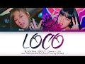 Rap subunit blackpink jennie x lisa loco lyrics  loco  color coded lyrics mix by koldeja