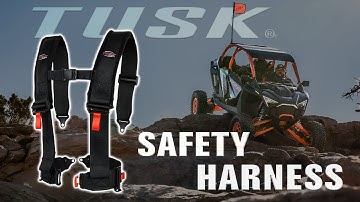 Tusk 4 Point 3 Inch H Style Safety Harness