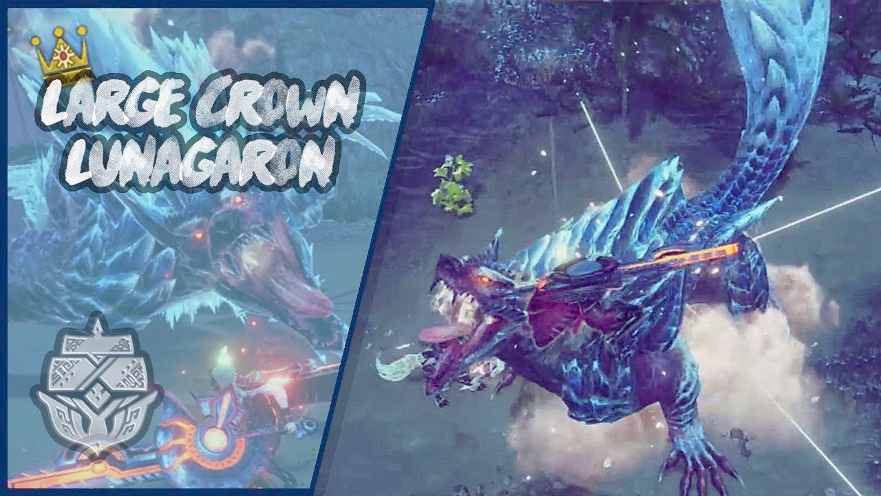 Large Gold Crown Lunagaron MHR Sunbreak YouTube