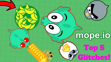 MOPE.IO TOP 5 GLITCHES OF ALL TIME!