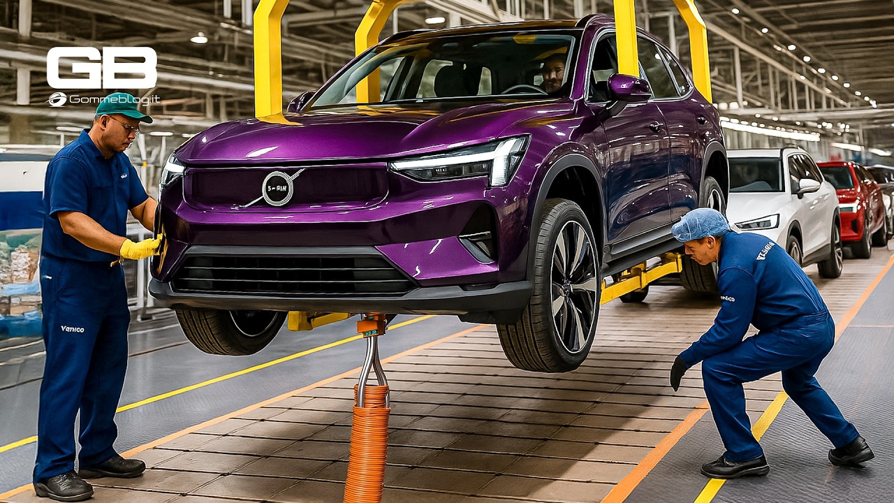 See How VOLVO Are BUILT From START to Finish in a MODERN Factory