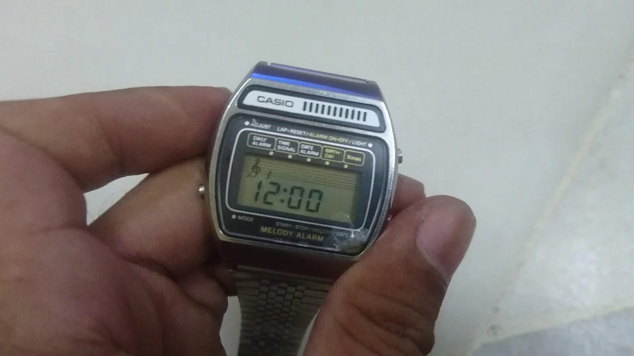 Casio H104 Melody Alarm YouTube