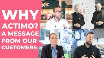 Why Actimo? A message from our customers