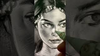Drawing with charcoal effect on iPad screenshot 3