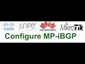 Multi-Vendor MPLS (Basic to Advanced) - Configure MP-iBGP - Part 1