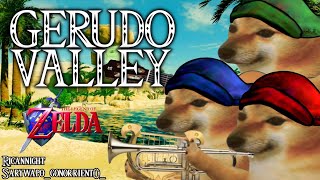 Video thumbnail of "Gerudo Valley Cheems - the legend of zelda ocarina of time"