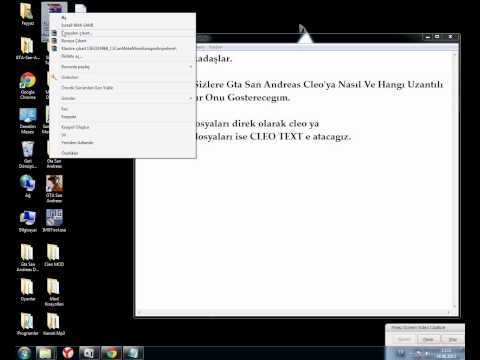 Gta San Andreas Cleo&rsquo;ya Nasıl Ve Hangi Uzantılı Dosyalar Atılmalıdır?