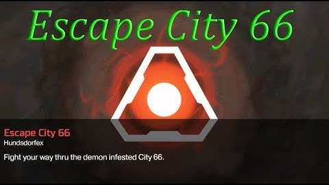 Doom SnapMap - Escape City 66