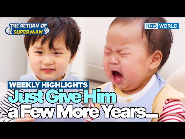 [Weekly Highlights] Your Weekly Baby Fever🥰 [The Return of Superman] | KBS WORLD TV 240414 class=