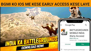 How To Get EARLY ACCESS of battlegrounds mobile india in ioS /Android