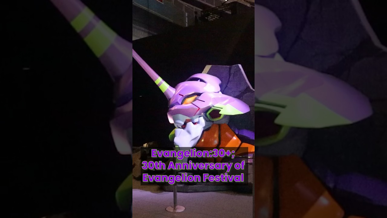 Divulgação de momentos do evento de 30º aniversário de evangelion gera empolgação entre fãs