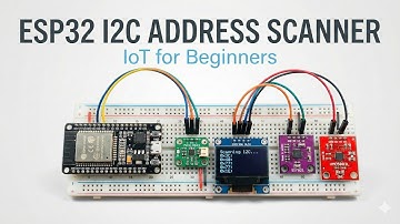 How to Find I2C Address of Any Sensor with ESP32 | I2C Scanner Tutorial | Bangla