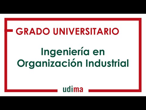 Grado En Ingenieria De Organizacion Industrial Udima