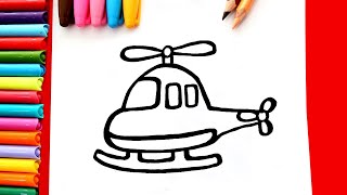 Cách vẽ máy bay đơn giản - Dạy bé vẽ máy bay đơn giản mà đẹp