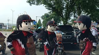 Nemu Badut BoBoiBoy Joget Abis main Sepeda 🚴 dan Lihat Keong Siput 🐌ll Sawer Badut Lucu