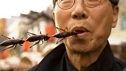 Em que país se come gafanhotos?