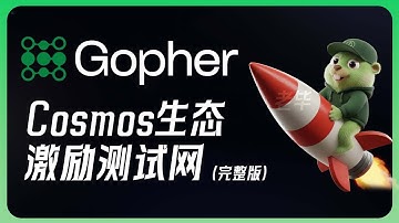 Cosmos生态项目 Gopher激励测试网空投完整版教程｜以及项目前世今生的讲解｜0撸空投