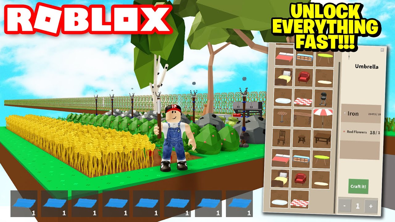 Fastest Way To Get All Blueprints In Roblox Skyblock Youtube