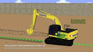 Swing to Line: intelligent Machine Control 3.0