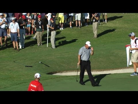 Phil Mickelson shows