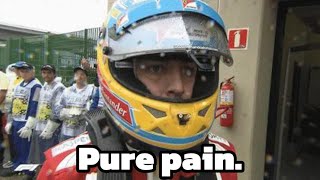 An F1 gamer’s NIGHTMARE! #f1 #crash #pain #racing