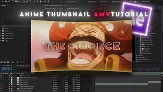 After Effects Anime Thumbnail Tutorial