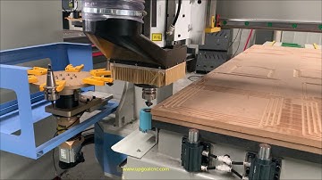 Hot Sale Disc Type Auto Tools Changer Woodworking CNC Router with SYNTEC 60CB Controller 1300*2500mm