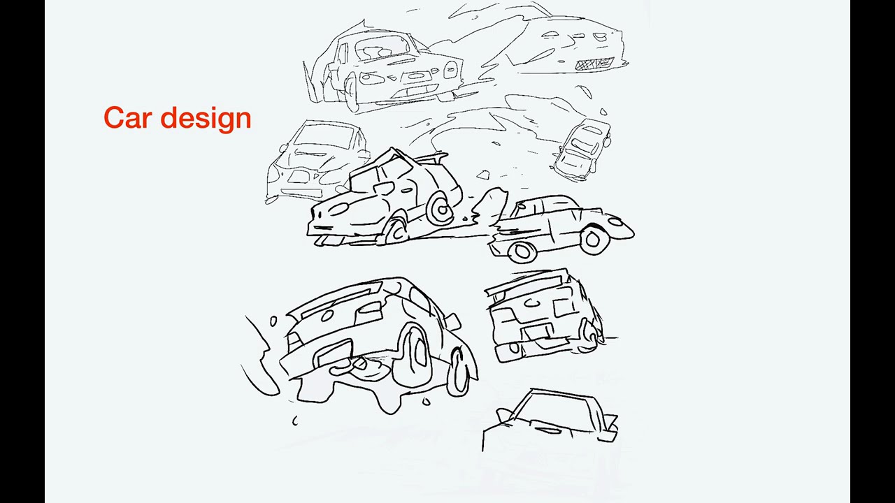 How to draw car easy way