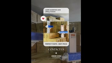 Laser marking machine lifting table column Axis