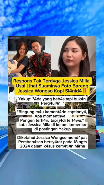 Respons tak trduga Jesica Mila usai lihat suaminya pto brng Jesica Wongso #shots #artis #artisviral