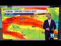 Hot and dry heading into the weekend