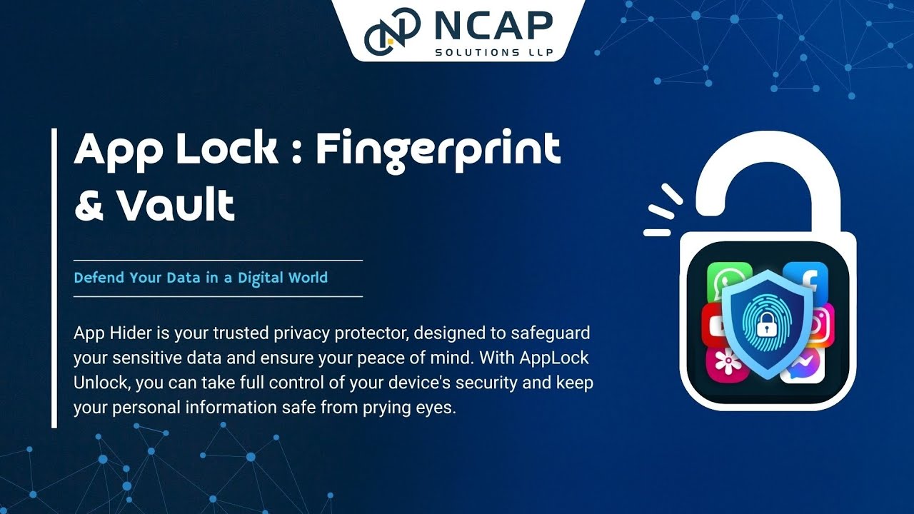 🔒 Applock: Fingerprint & Vault | Best App Lock for Privacy & Secure ...
