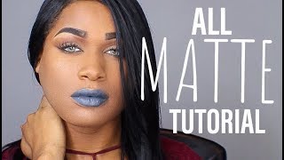 NO FLASHBACK! QUICK & SIMPLE ALL MATTE TUTORIAL