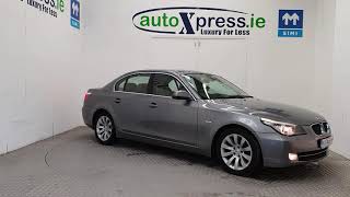 2010. Reg. BMW 520D E60 177BHP SE AUTOMATIC LOW MILES & WARRANTY @ autoXpress.ie LIMERICK