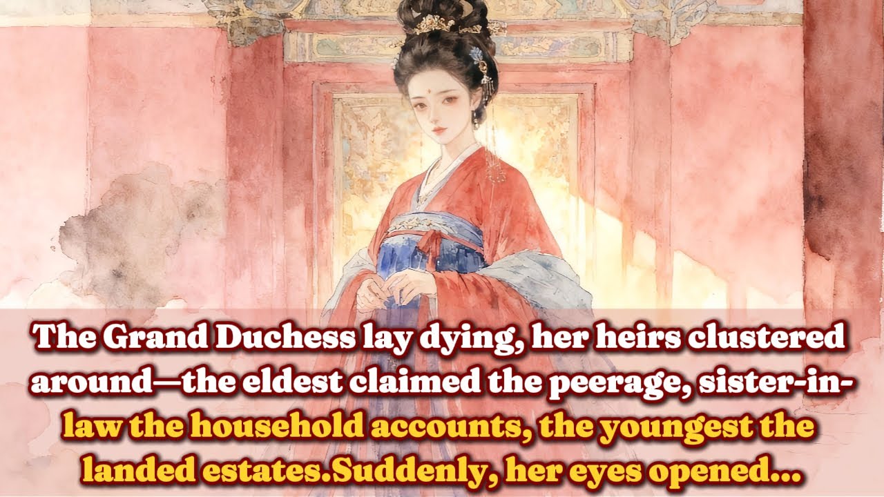 The Grand Duchess lay dying, her heirs clustered around—the eldest claimed the peerage...